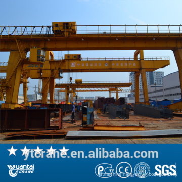 High Speed Double Girder Gantry Crane With Winch